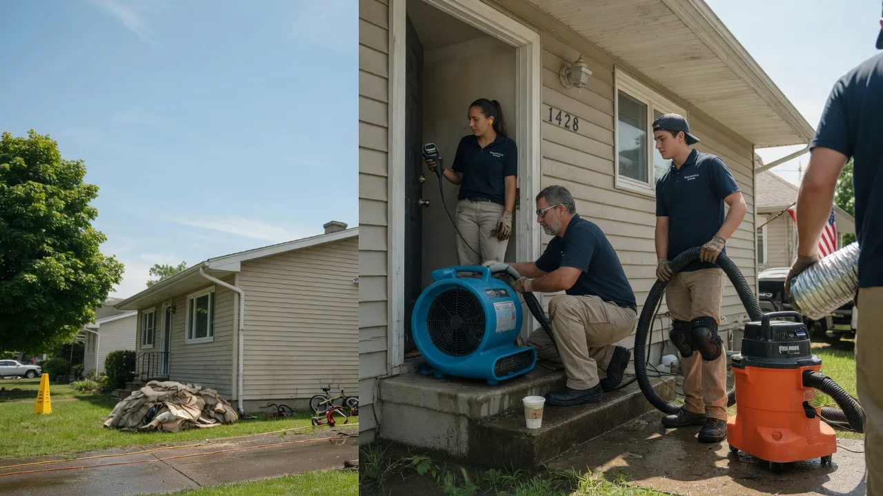 Water Damage Restoration in Fairbanks, IN near me